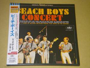 ●ビーチ・ボーイズ【BEACH BOYS CONCERT】CD／紙ジャケ／リマスター／美品●