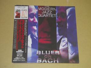 ●MJQ【BLUES ON BACH】CD／紙ジャケ／美品●