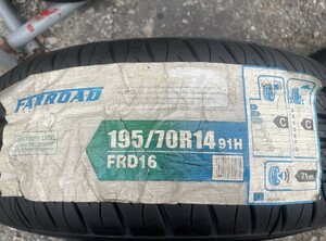 【新古品タイヤ値下げ 2本】195/70R14　91H　FARROAD　FRD16　　未使用2017年製　大特価！