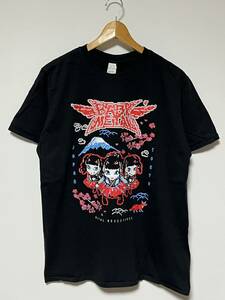 美品★BABY METAL/ベビーメタル UK版 PIXEL TOKYO/ピクセルトーキョー Tシャツ ブラック L