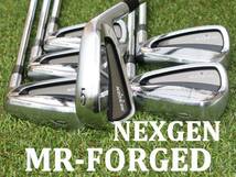 【遠藤製作所製造】 NEXGEN　MR-FORGED　モーダス105　S　5-P　6本　メンズアイアン　飛び系　ネクスジェン　宮城裕治　ゴルフパートナー_画像1