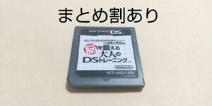 脳を鍛える大人のDSトレーニング Nintendo ニンテンドー 動作品 まとめ割あり