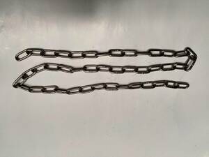  made of stainless steel chain approximately 1.1 meter 33mmx15mmx3mm long-term keeping goods 