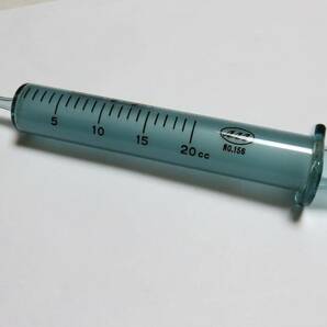 ★昭和レトロ品★【  渡辺製作所   サンエイ印 注射筒 (20cc 浣腸器)   1点  】★最安送料300円で発送可！ の画像5