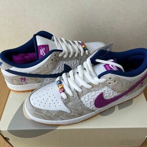 Rayssa Leal ×Nike SB Dunk Low PRM "Pure Platinum and Vivid Purple