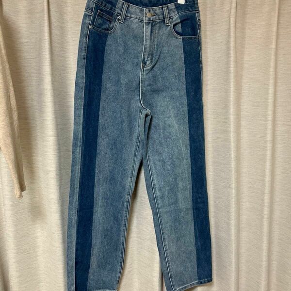 SHEIN デニム デニムパンツ ネイビー DENIM 古着 ジーンズ パンツ