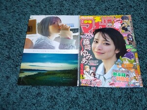 藤﨑ゆみあ☆表紙付き切り抜き9ページ/少年マガジン2024年11号