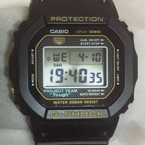 中古 DW-5035D CASIO カシオ G-SHOCK 35周年記念限定モデル ゴールド Gショックの画像1