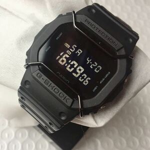 美品 DW-5600BB バンパー付きCASIO カシオ G-SHOCK Gショック