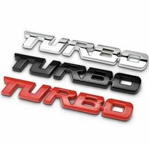 トヨタ　日産　ホンダ　スバル　スズキ　ダイハツ　マツダ　turboエンブレム　ロゴ　シルバーメッキ　3D ステッカー 高級金属製　90a_画像5