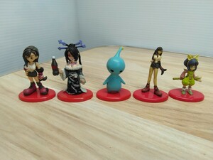 当時物　レトロ　ファイナルファンタジー　コカコーラスペシャル　フィギュアコレクション　ゲーム　おもちゃ　玩具　飾り物　置物　　Q