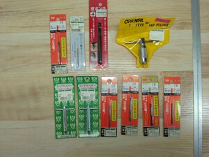 未使用　工具　まとめて　ジェットタップ　ハンドタップ　タップホルダー　鉄工ドリル　皮ポンチ等　道具　U