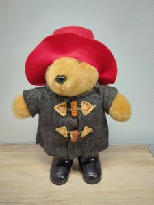 当時物　レトロ　ヴィンテージ Paddington Bare 31st anniversary ぬいぐるみ 長靴ベア パディントンベア　飾り物　置物　人形　EDEN