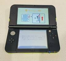 Newニンテンドー3DSLL ライムブラック 本体動作品　送料無料　付属品付き　ニンテンドー 任天堂 _画像4