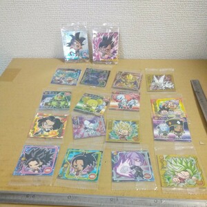 ドラゴンボール超戦士シールウエハースZ W5 第5弾 シール ステッカー 18枚セット 未開封品 食玩 未チェック 詳細不明 ジャンク扱い BANDAI