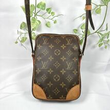 1円 LOUIS VUITTON ルイヴィトンモノグラム ダヌーブ ショルダーバッグ M45266 シリアルSL1000_画像4