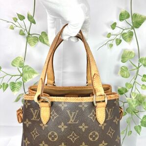 1円 ルイヴィトン LOUIS VUITTON バティニョール M51156 モノグラム ハンドバッグ ミニバッグ シリアルSD0015の画像7