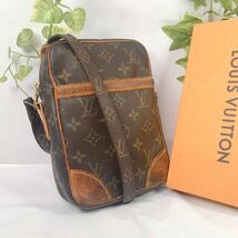 1円 LOUIS VUITTON ルイヴィトンモノグラム ダヌーブ ショルダーバッグ M45266 シリアルSD0051_画像1