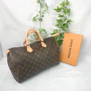 1円 LOUIS VUITTON ルイヴィトン モノグラム スピーディ 35 M41524 ハンドバッグ ショルダー シリアル 831SA