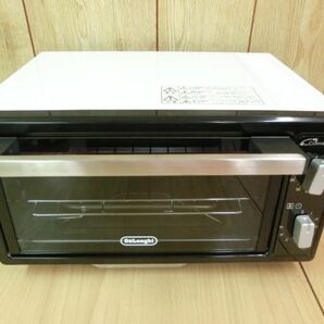 美品●動作保証 DeLonghi デロンギ コンベクションオーブン トースター 付属品セット 白/ホワイト系 EO-420J-WS●の画像4