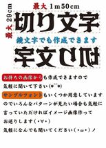 カッティングステッカー　オーダーメイド　アイロンシート　ステッカー作成　オリジナルステッカー　カスタム　バイク　車002_画像6