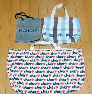 Jeanasis cher トートバッグ まとめ売り