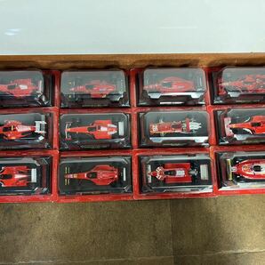  公式フェラーリ F1コレクション ミニカーコレクション Ferrari HACHETTE まとめて 12個の画像1