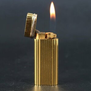 【美品】Cartier カルティエ トリニティ 高級ガスライター 喫煙具 ブランド小物 着火確認済み【OY58】の画像1