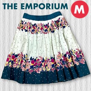 スカート Mサイズ　THE EMPORIUM ジエンポリアム花柄 スカート