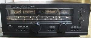 最高峰　サンスイ　SANSUI　高性能高音質　AM・FM　完全独立チューナー　中古動作品　TU-X1 日本製　MADE IN JAPAN