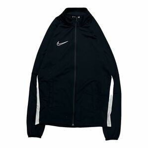 NIKE ナイキ DRI-FIT ドライフィット ジャージ ブラック×ホワイト Lの画像1