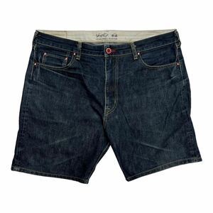 CUNE cue n short pants Denim shorts jeans ji- bread shorts Cara print waist 38 corresponding 