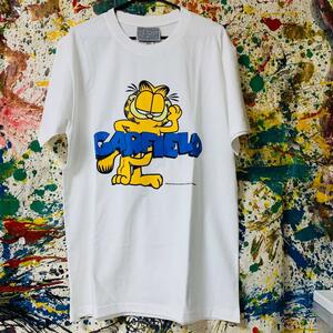 ガーフィールド リプリント Tシャツ 半袖 メンズ 新品 個性的 白 ホワイト アメコミ 猫 CAT トムとジェリー カートゥーン