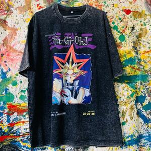 融合 遊☆戯☆王 アバンギャルド リプリント Tシャツ 半袖 メンズ 個性的