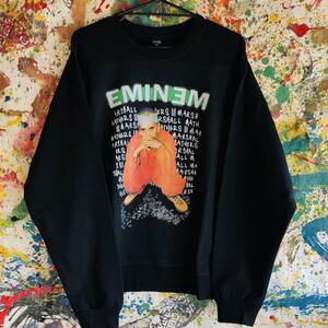 EMINEM スウェット HIPHOP RAP ストリート 長袖　古着　風　新品 トレーナー お洒落 個性的 メンズ XL XXL