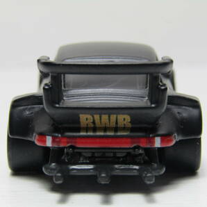 PORSCHE 930 RWB ポルシェ リアルライダー RealRider RAUH Welt BEGRIFF ラウヴェルト べグリフ 1/64 位 SILHDUETTES Car Culture 黒/金の画像5