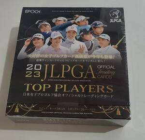 未開封 EPOCH 2023 JLPGA OFFICIAL TRADING CARDS TOP PLAYERS JLPGA女子プロゴルフカード 20パック入りBOX