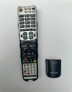 Sharp Aquos TV Remote Concon GA824WJSA ★ Мусорные предметы для неопознанной операции