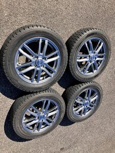 ダンロップスタッドレス WINTERMAXX 165/65/R15 PCD100 アルミホイール【４／４】