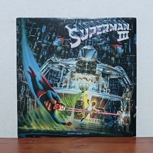 LP/ 映画「スーパーマン3 / SUPERMAN Ⅲ」ライナーノーツ付 / ジョン・ウィリアムス　ジョルジオ・モルダー