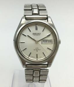 G82◇【AT/稼働】SEIKO セイコー LM 5606-7070 メンズ腕時計 自動巻 デイデイト 23石 社外ベルト 現状品 ◇