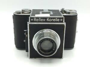 O81◇【動作/精度未確認】Reflex-Korelle レフレックスコレレ フィルムカメラ Victar 1:3.5 F=7.5cm レンズ / 現状品 ジャンク品 ◇