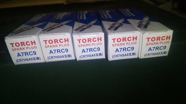 TORCH プラグ　A7RC9　CR7HSA　CR7HSA9　互換　　NGK　５本セット