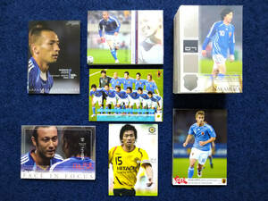 〇サッカー日本代表オフィシャルトレーディングカード 2006,2006-2007,2007,2007-2008,2008-2009,2009　〇Jリーグカード カルビー 2009
