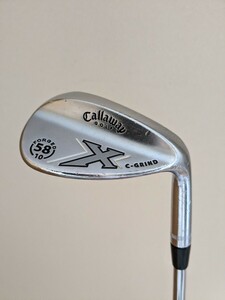 キャロウェイ　Xウェッジ フォージド C-GRIND 58°　N.S.PRO フレックス不明