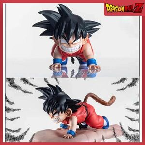 ドラゴンボールZ 孫悟空 アクションフィギュア 幼少期 アニメシーン 14cm 箱有り