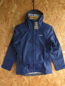  new goods * genuine article PATAGONIAto Len to shell TORRENTSHELL 3L JACKET XXS size Patagonia 3L jacket USA CLASSIC nylon jacket NAVY