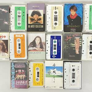 当時物 音楽 コレクション ＊ポップス アイドル 他 カセットテープ 68本 まとめて 中森明菜 中島みゆき 竹内まりや 五輪真弓 他 ジャンク品の画像6