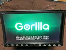 SANYO　Gorilla NVA-GS1610FT　ナビゲーション　中古品_画像1