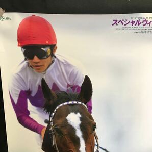 競馬 JRAポスター スペシャルウィーク B3サイズ ☆年代物の画像3